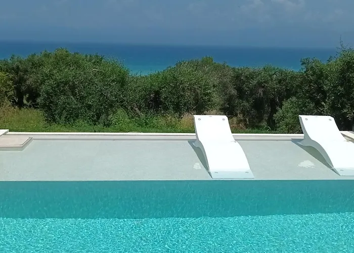 Sea View Private Pool * Astrakeri